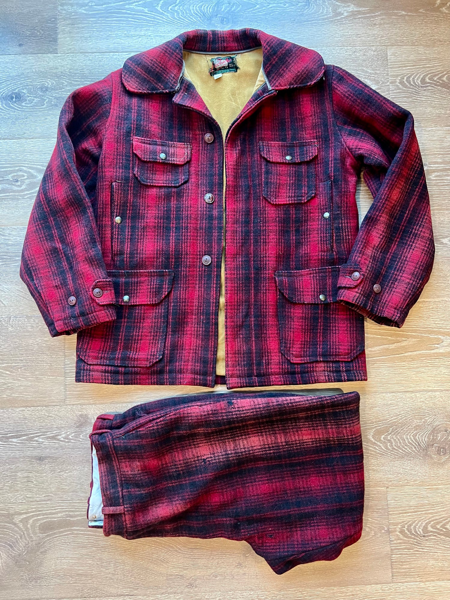 Vintage woolrich store hunting jacket