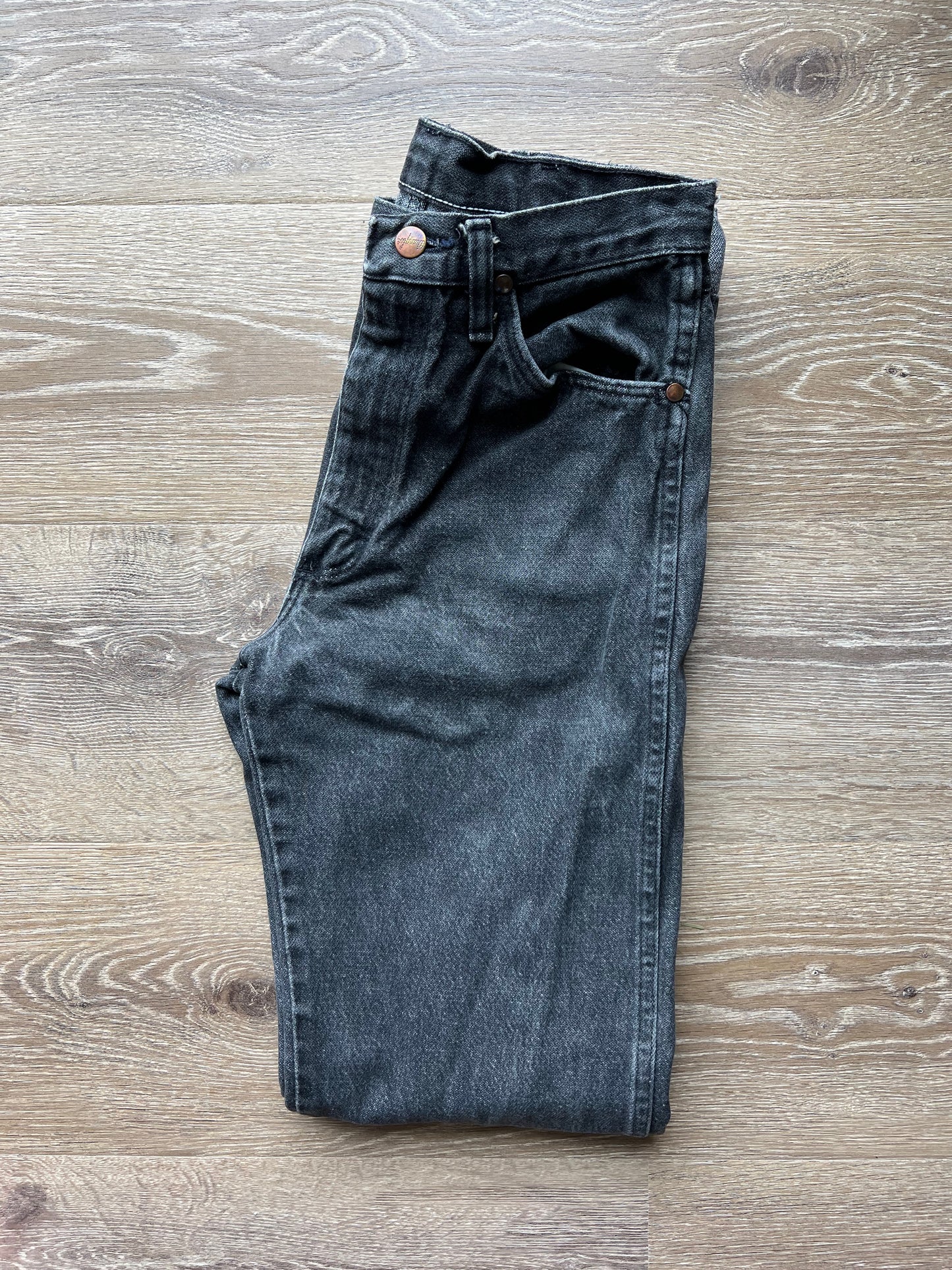 Wrangler Black Wash Denim 28"