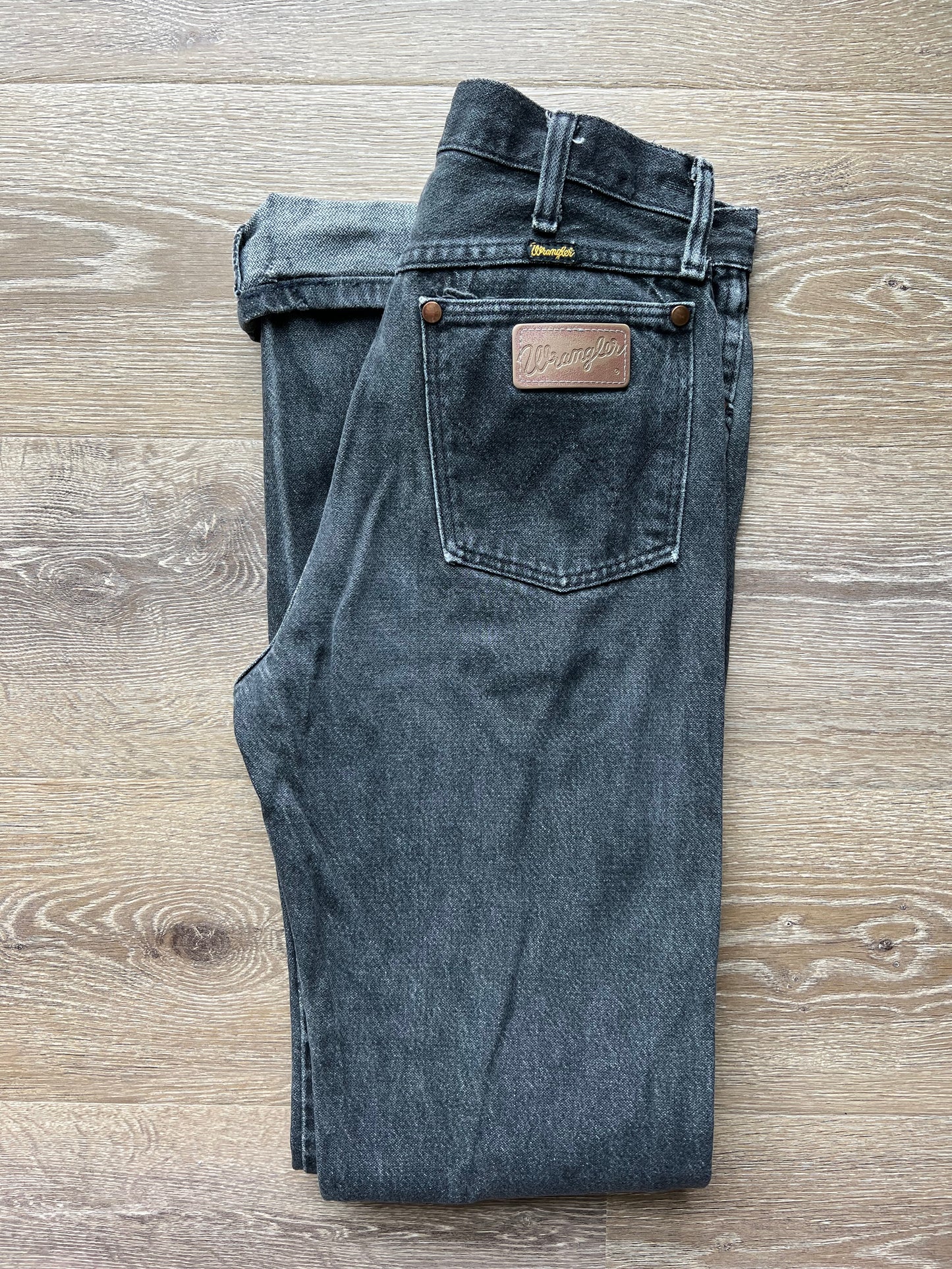 Wrangler Black Wash Denim 28"