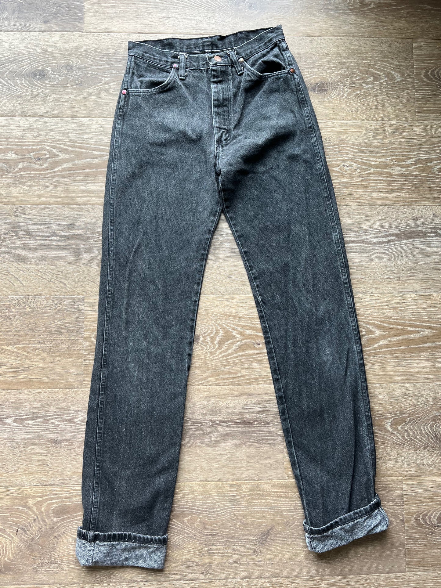 Wrangler Black Wash Denim 28"