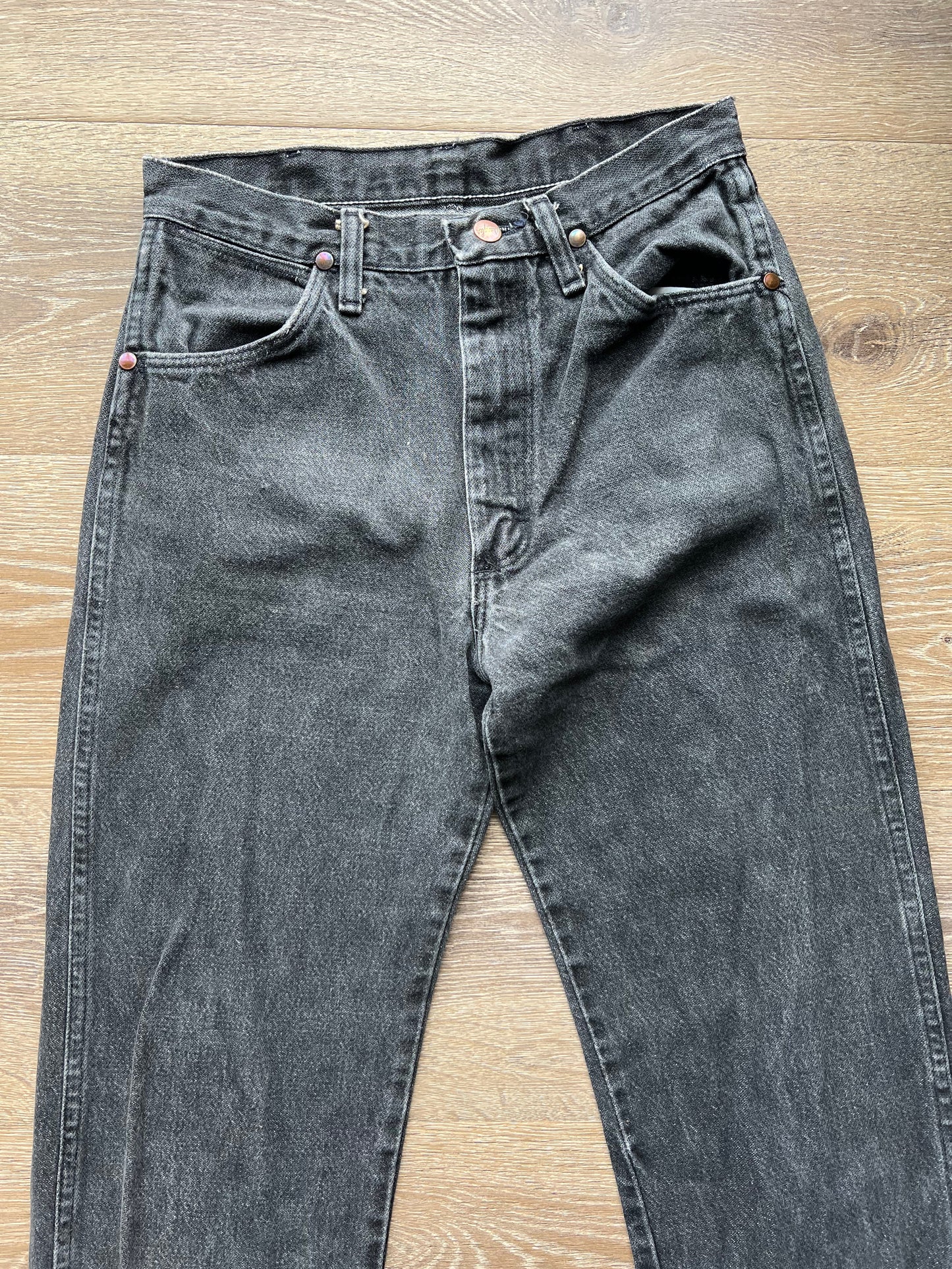 Wrangler Black Wash Denim 28"