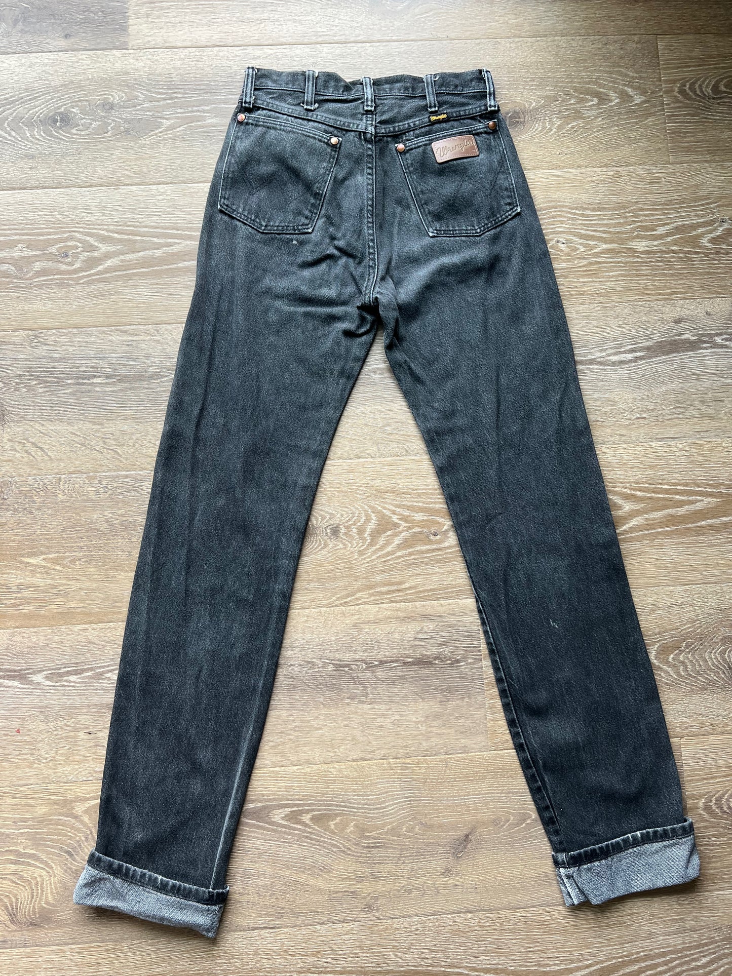 Wrangler Black Wash Denim 28"