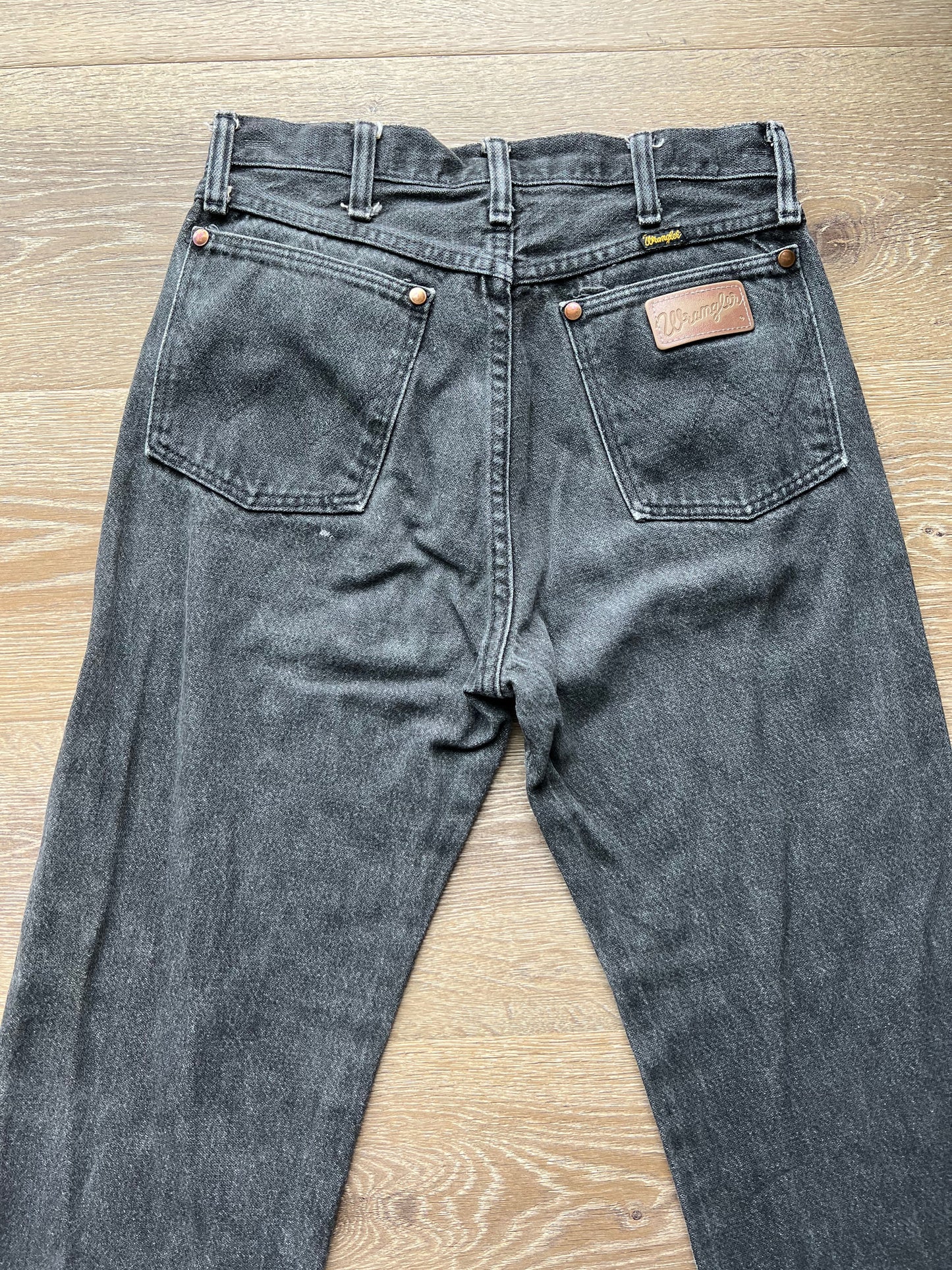 Wrangler Black Wash Denim 28"