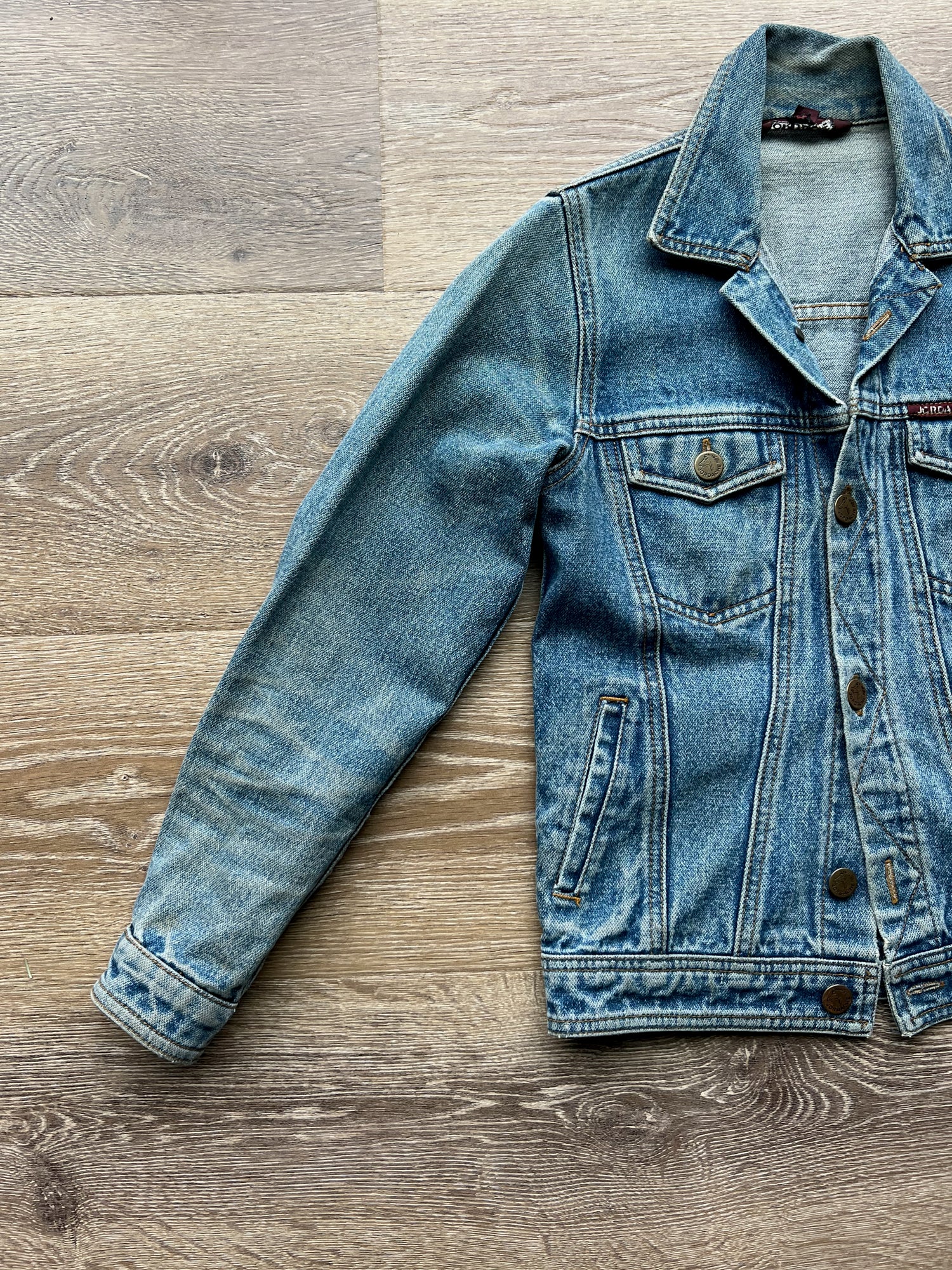 Men Denim Jacket . Vintage 80s Jeans Jacket Acid Wash Blue Denim Zip up  Bomber Jacket Coat Outerwear . Size Medium M - Etsy India